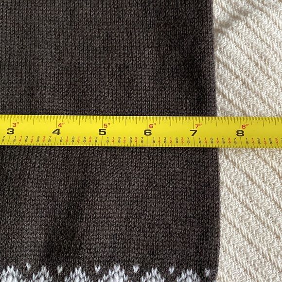 Eddie Bauer 100% merino knitted scarf - Picture 4 of 6